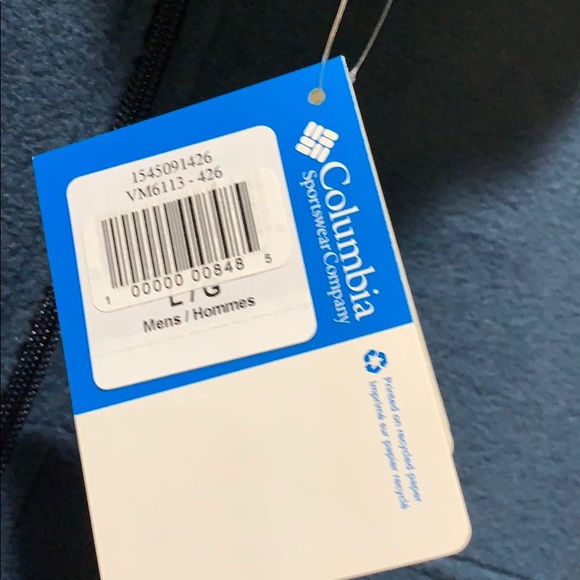 Columbia fleece jacket, large - Picture 2 of 4